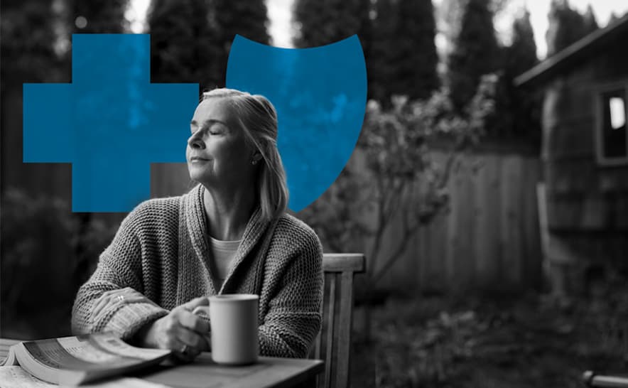 Woman relaxing